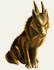Wolf Idol Gold